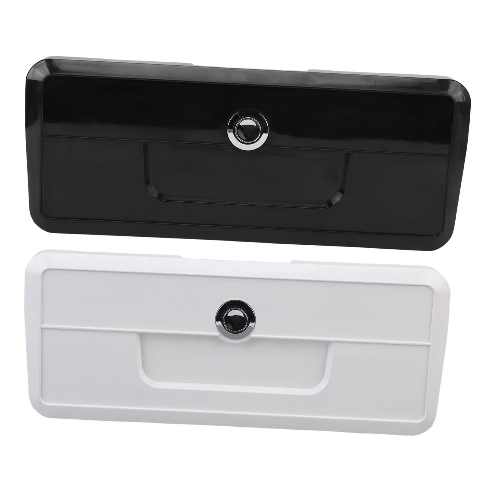 Boat Lockable Storage Compartment Boat Storage Box Cup Holder Push Button Lock Sealing Yacht Dock Box With Concealed Button Lock