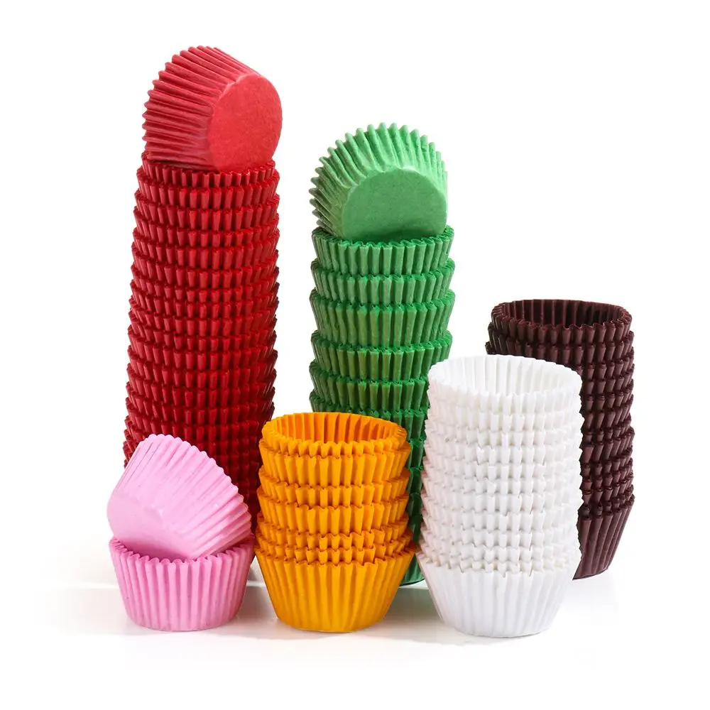 500/1000PCS DIY Pastry Tools Baking Cup Party Supplies Muffin Cases Cake Paper Cups Cupcake Wrappers Chocolate Paper Liners