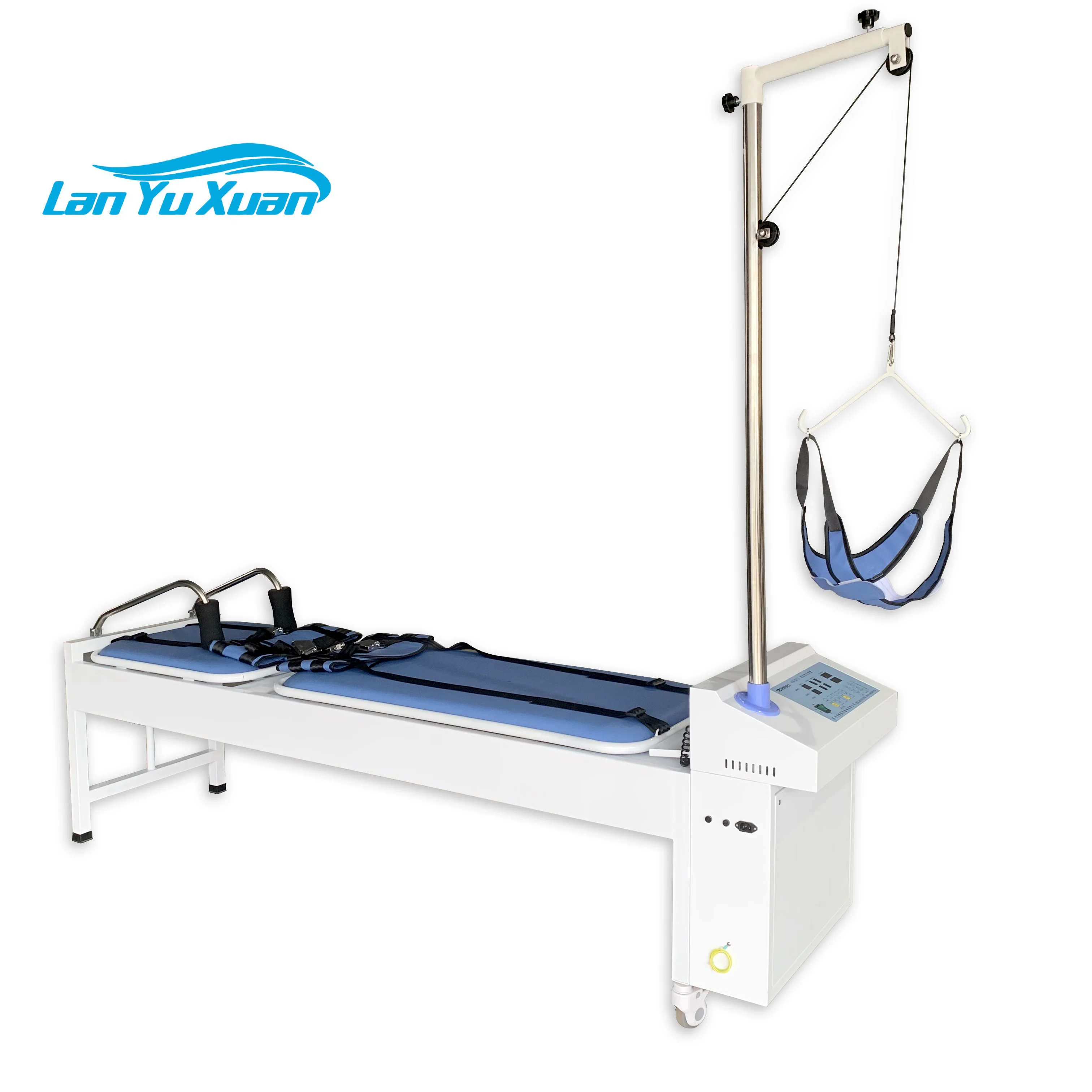 

Physiotherapy equipment Lumbar Traction Therapeutic Bed Cervical Lumbar Spine Spinal Traction