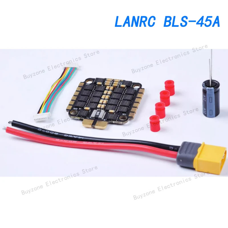 Torre de Control de vuelo F4V3PLUS, módulo de Control de vuelo UAV Lanrc, GPS45A60A, Control eléctrico Cuatro en Uno