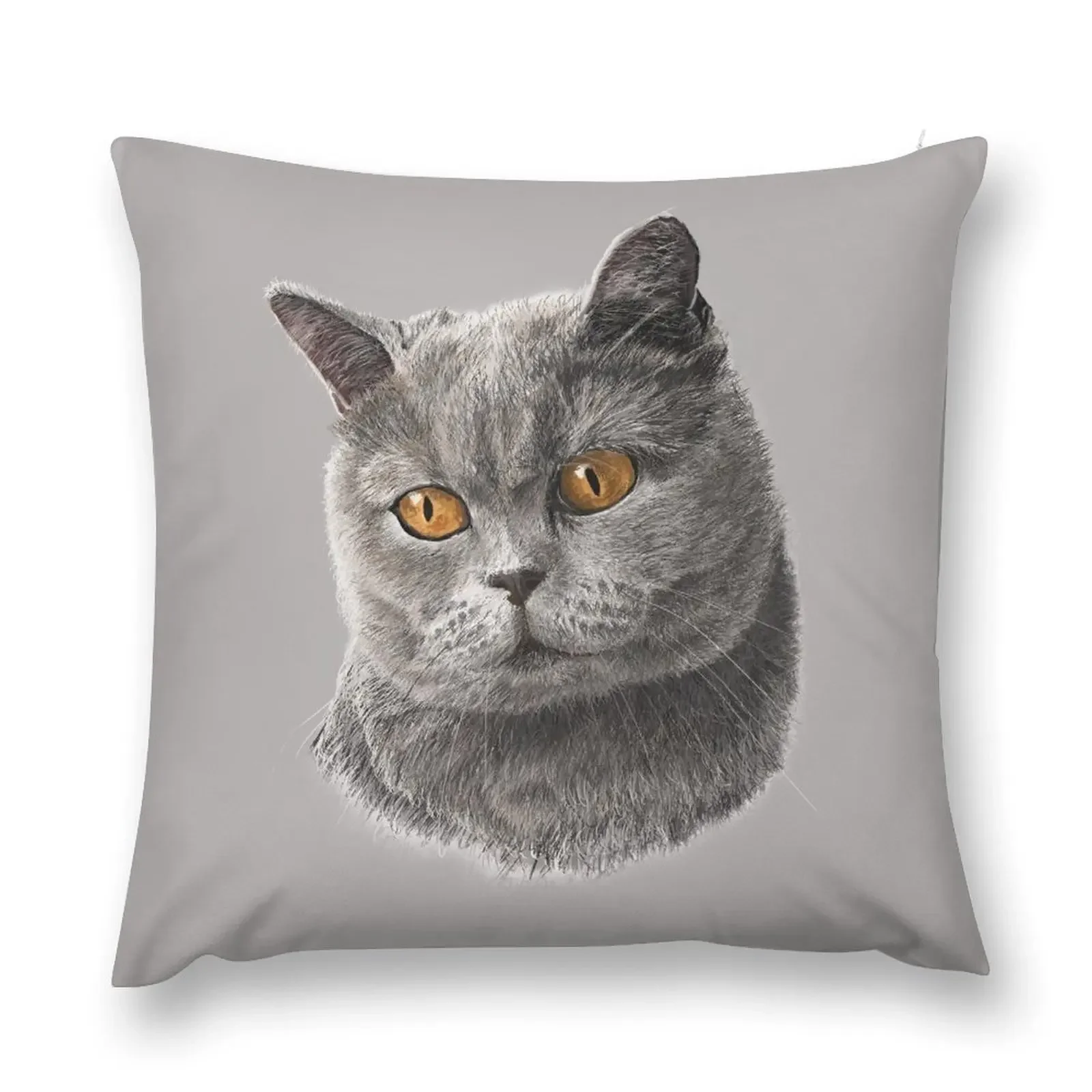 British Short-haired Cat Throw Pillow New year Pillowcases pillow