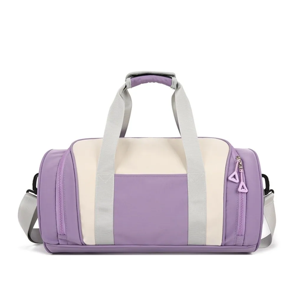 

Portable Large Capacity Travel Bag Waterproof Lightweight Sports Fitness Bag Oxford Cloth Leisure Duffle Bag Unisex