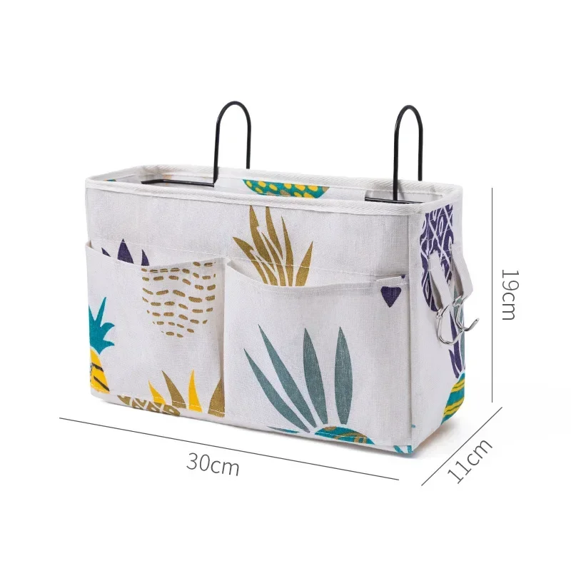 Portable  Hanging Organizers Baby Care Essentials Crib Storage Cradle Baby Crib Organizer Diaper Bag Linen Baby Bed Accessories