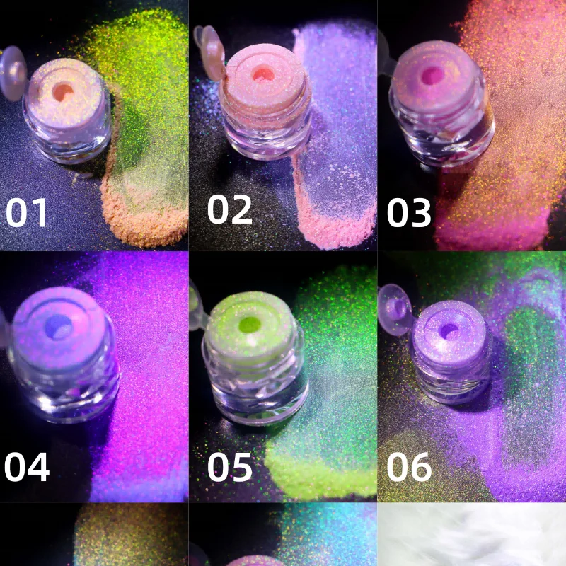 

Highlights Chameleon Powder Color Shift Resin Pigment for Nail Art Eyeshodow Face Epoxy Resin Painting Bombs Candle Making Body