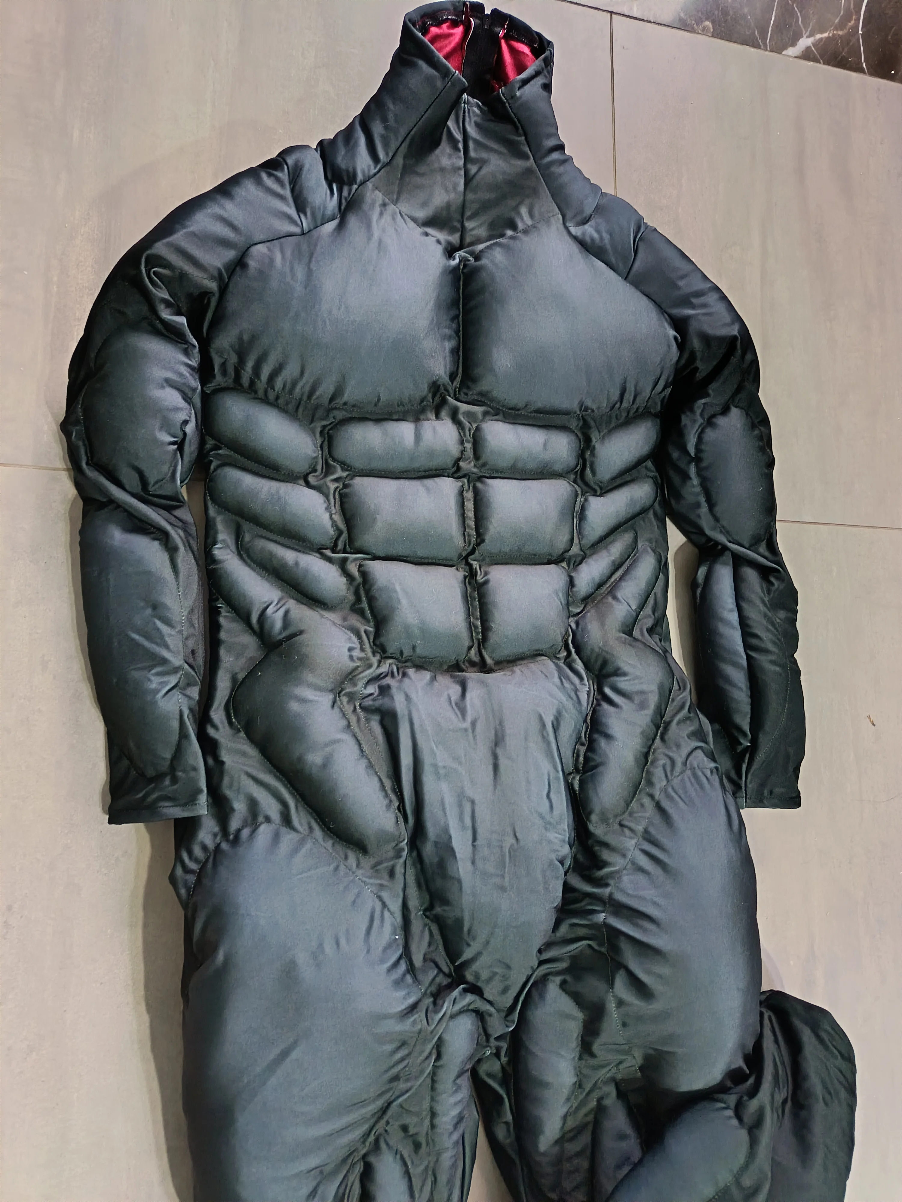 High Quality Bat Costume Bat muscle Suit With Muslce Padding Inside Only Bodysuit