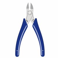 170 Oblique Pliers High Hardness and Strong Blade Sharp Gundam Model Water Mouth Pliers Stainless Steel Wire Cutter 1PC