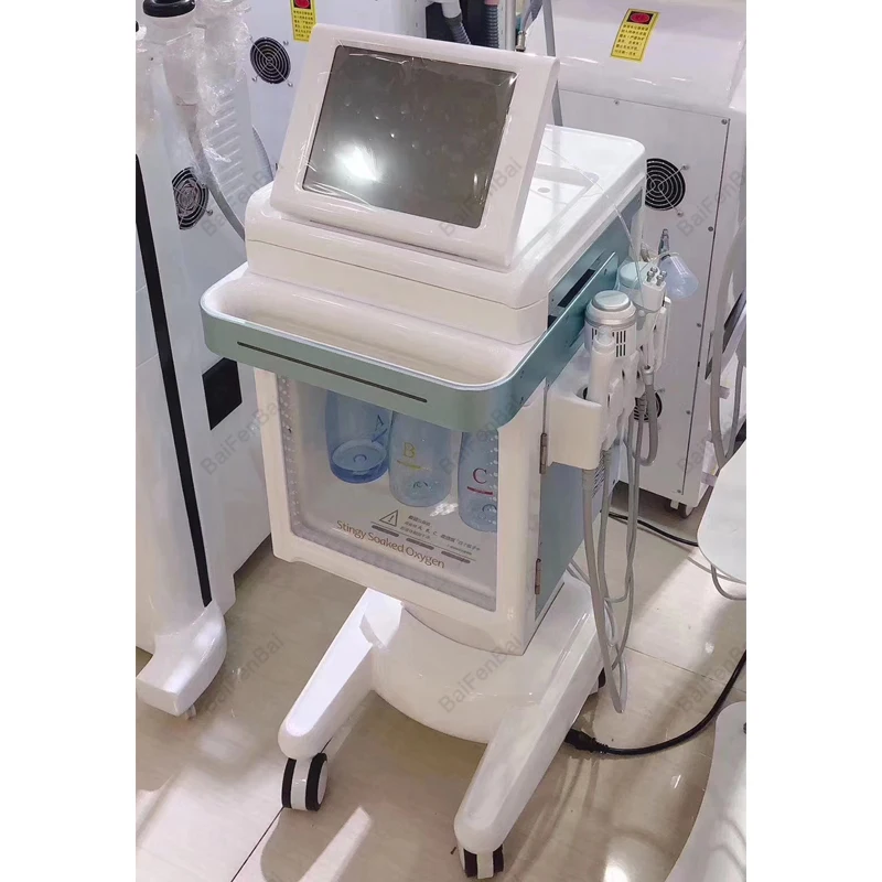 

Facial Oxigênio Jet Casca Dermoabrasão Máquina, Poros Encolher Cuidados Com A Pele, Removedor de Cravos, Beleza Saúde, Novo, 6 e