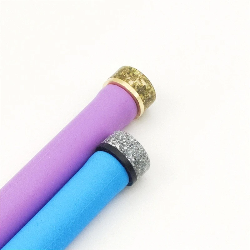 1PC Large Bore 810 Drip Tip Stainless Steel Resin POM with Star Spot Straw Joint - view 5