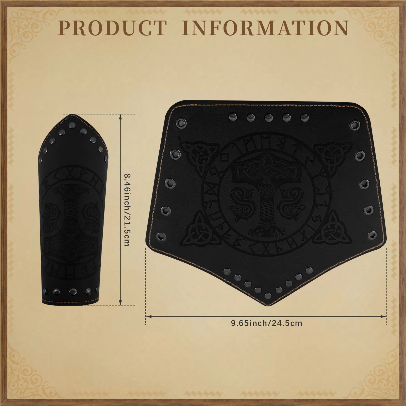 Cinturón ancho Medieval con cordones para mujer, pulsera Retro en relieve de cuero PU, armadura de caballero, Reina, accesorios de Cosplay de Guerrero