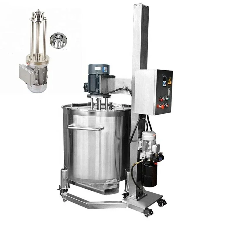 High Speed Lab Emulsifier Cream Mixer High Shear Mixer Homogenizer