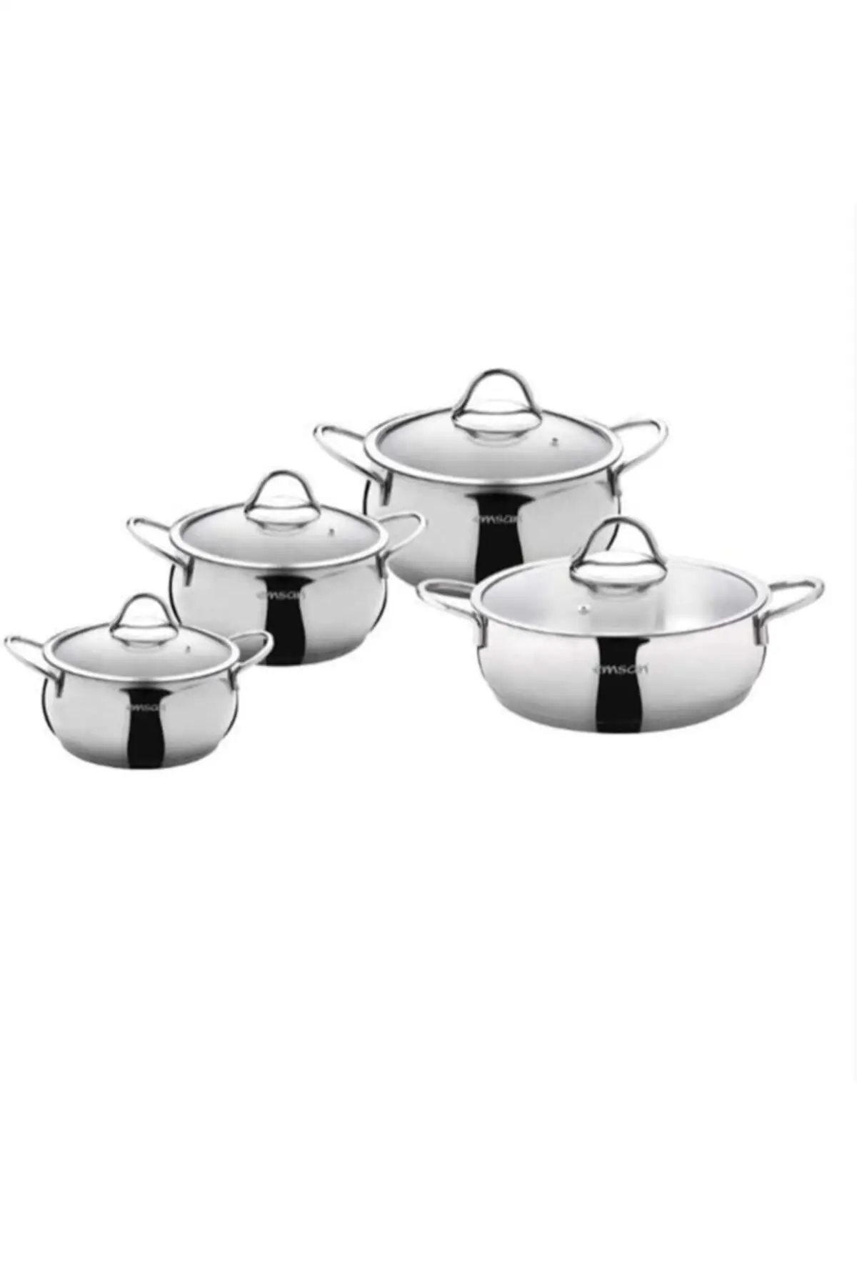 

DOLBOVI Cemre 8 piece steel Cookware Set C13 Cookware Set