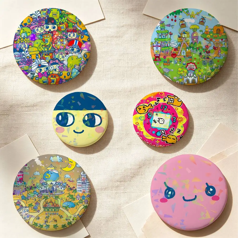 T-Tamagotchi Virtual Pet Backpack Pin Hat Pin Jacket Accessory Bag Decor Clothing Ornament Fashion Accessory