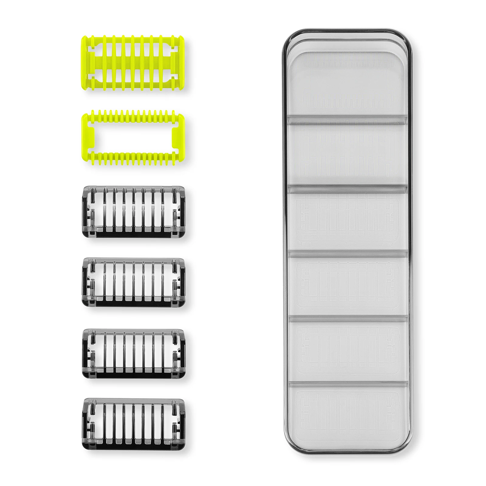 YINKE Guide Comb Guards for Philips One Blade / One Blade Pro QP2520 QP2620 QP6520 Beard Trimmer Replacement with Storage Case