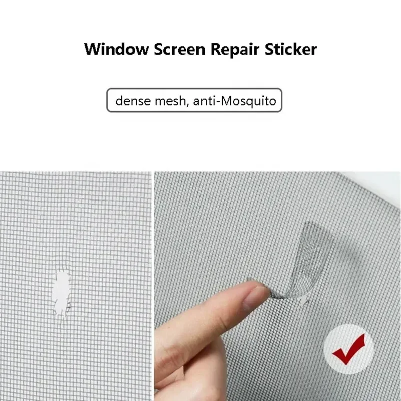 5/10/20Pcs Window Screen Repair Sticker Window Net Anti-mosquito Mesh Door Mosquito Netting Patch Repair Broken Hole Screen Net