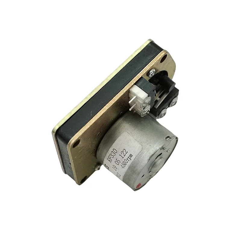 Valve driving machine gear motor 90 degree CW CCW limit switch 12V 2.2RPM 2KG.CM