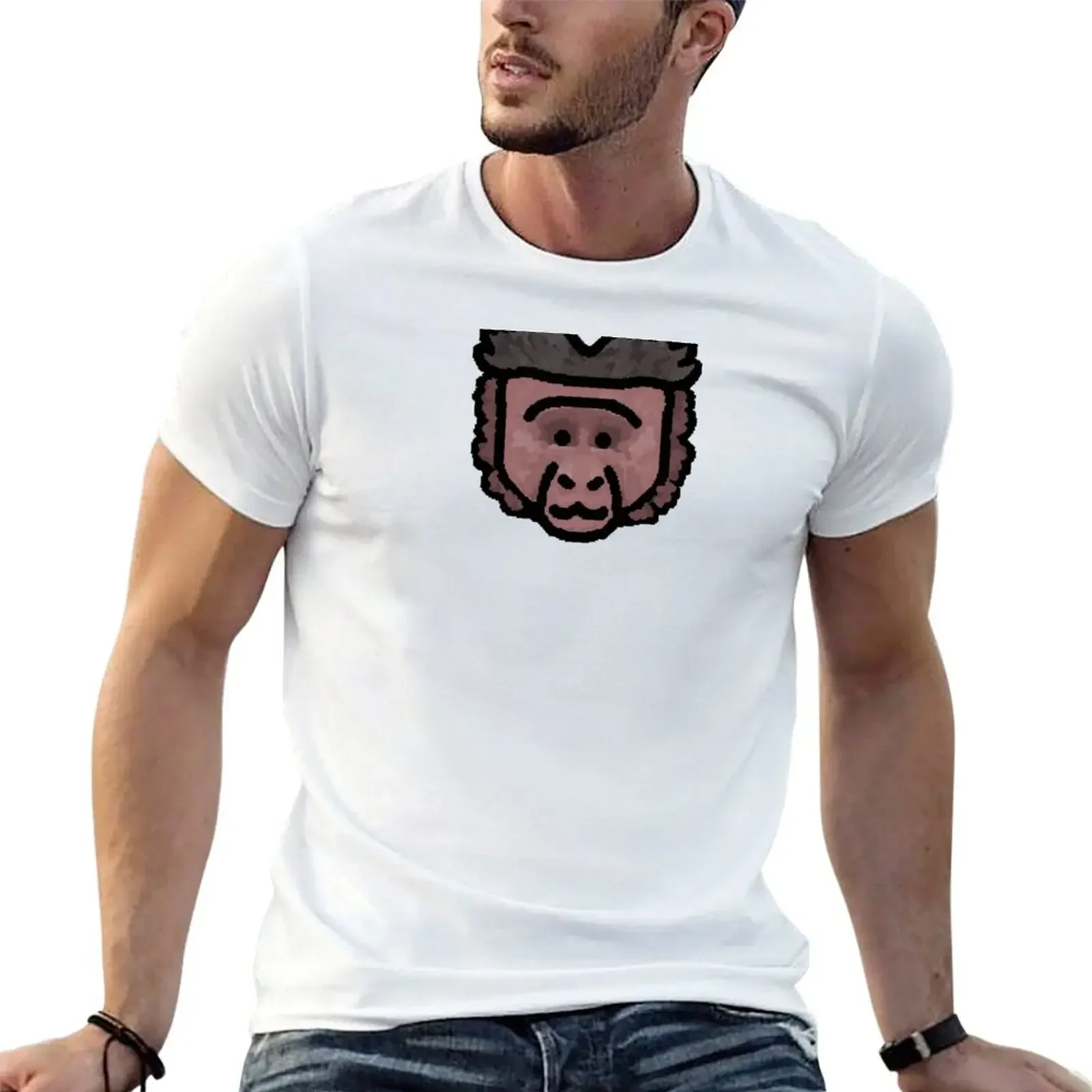 Tufted Capuchin T-Shirt anime t shirts boys whites men clothing