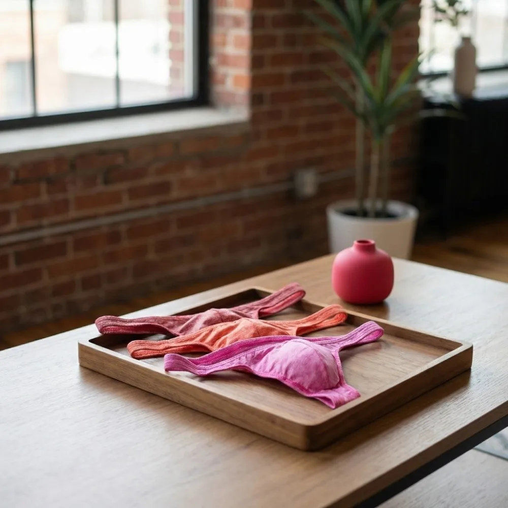 Soft Low Waist Men Thongs Underpants Lingerie Men's Panties T-back Solid Color Male Briefs Male