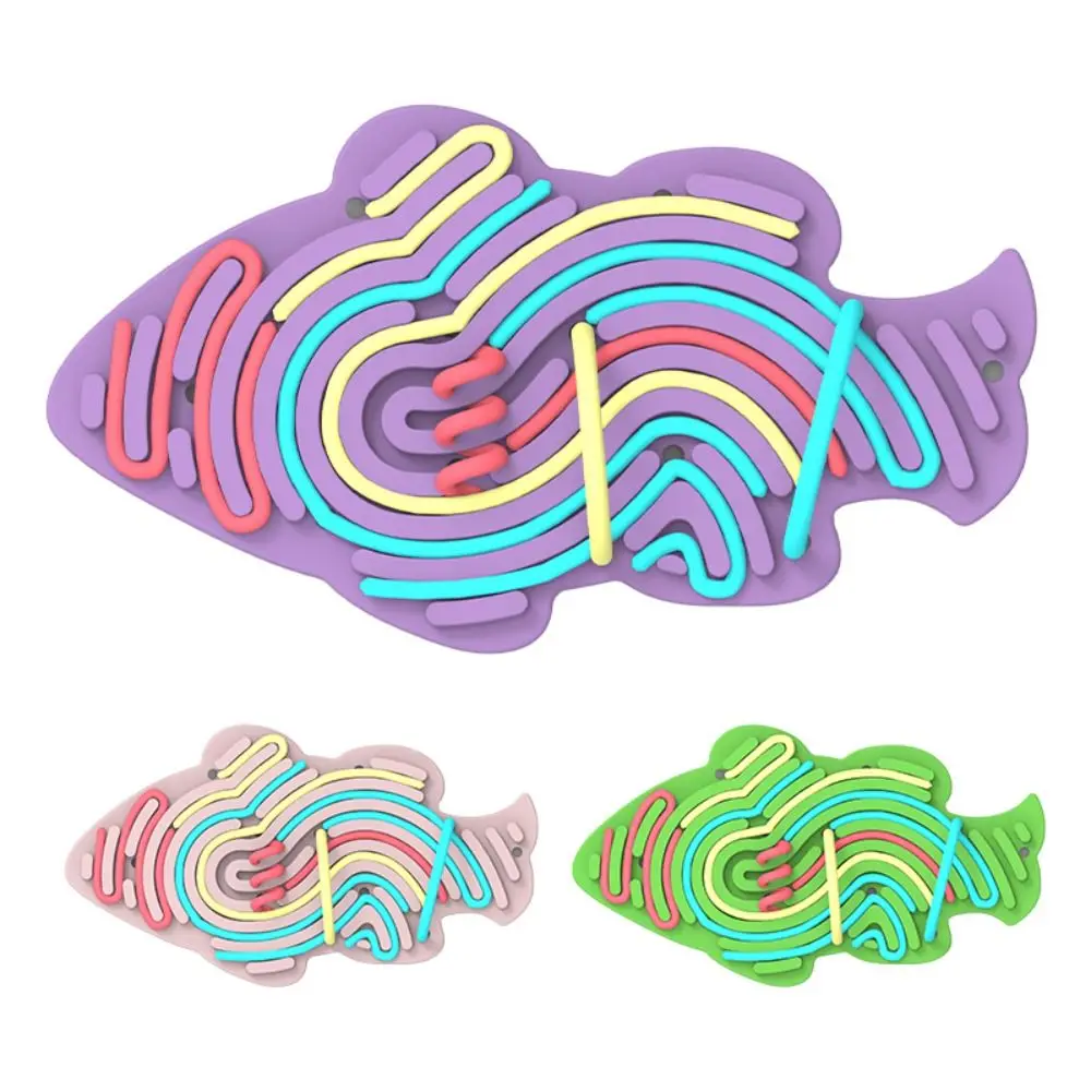 

New Silicone Stress Relieving Toys Educational Imagination Sensory Activity Board Creative Cute Twist Board Children's