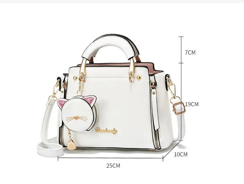 Women Patchwork Handbags PU Leather Purse Block Handle Tote Bags Fashion Large Capacity Stitching Totes Satchel Shoulder Bag New