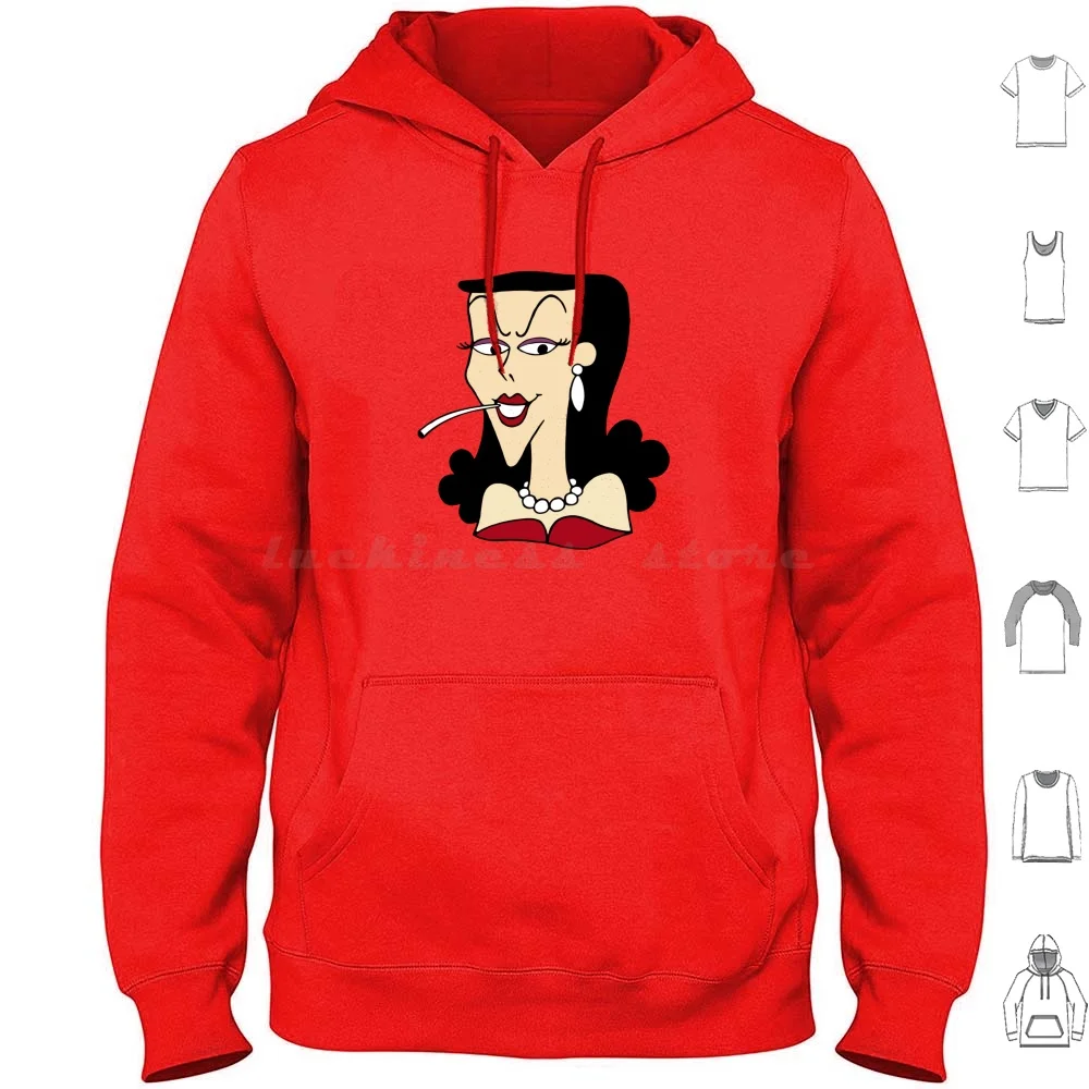 Cotton-Hoodie-Red