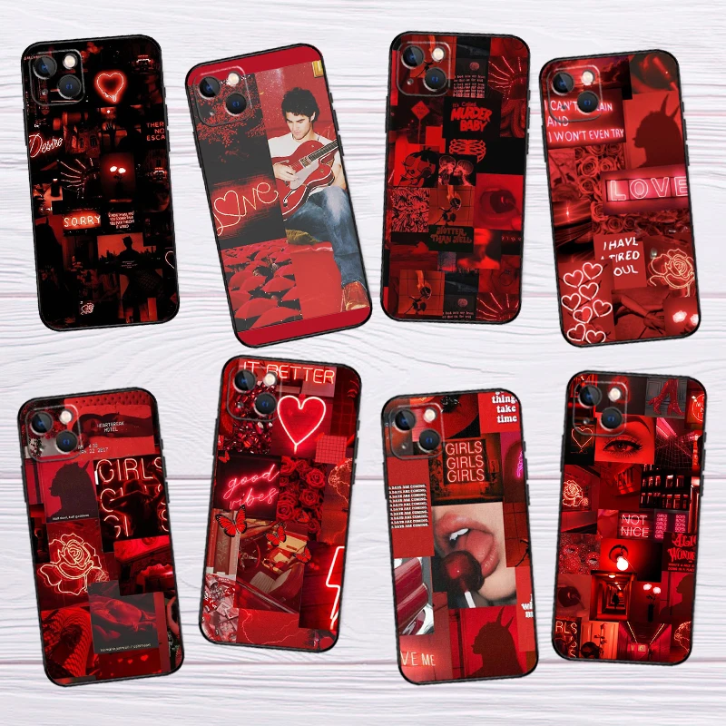 Red Aesthetic Colla… - image