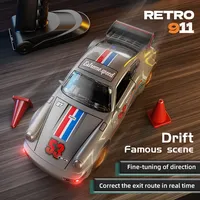 4WD RC Drift Car 1/43 RTR Desktop Vehicle with Gyro 2.4G 18KM/H High-Speed Remote Control Racing Cars Toys for Kids Boys Gifts
