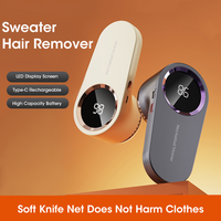 Lint Remover For Clothing LED Display Rechargeable for Clothes Shaver Fluff Remover Portable Electric Fuzz Pellet Remover 2025