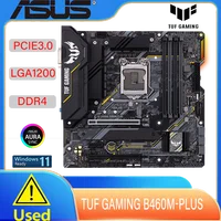 Placa Base ASUS TUF GAMING B460M PLUS mATX Intel B460 DDR4, SATA 6 Gbps, USB 3.2 Gen 1 128G LGA 1200 para CPU