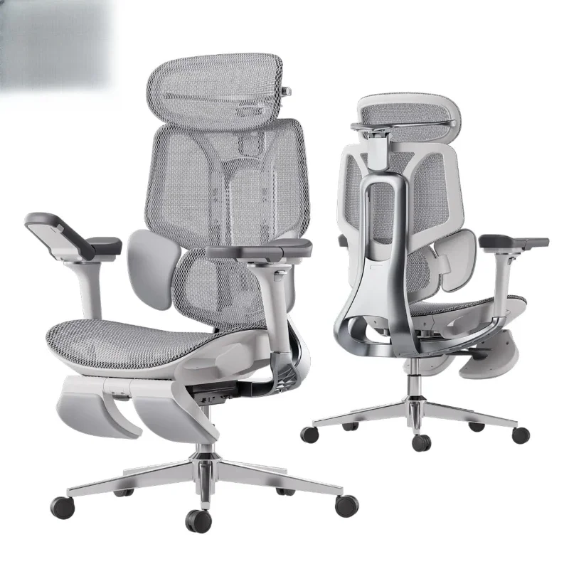 

Modern Ergonomics Computer Office Games Chair with Footstool