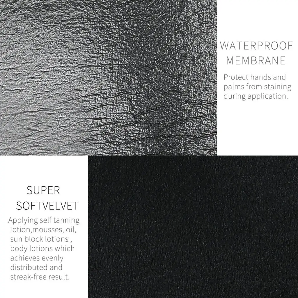 Мягкий бархатный аппликатор для самозагара для лосьонов для тела и спины