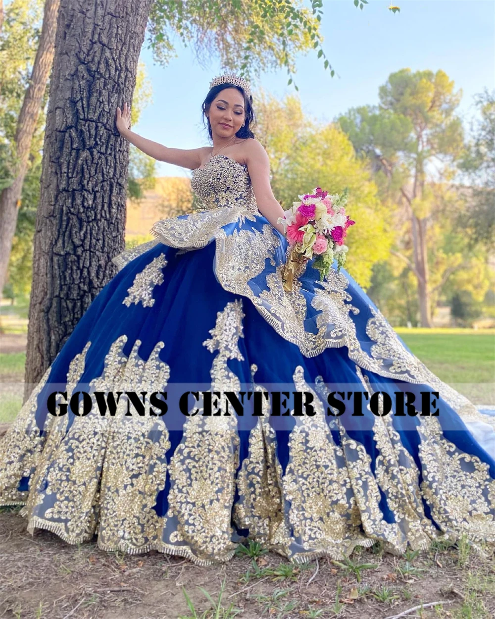 Vestidos de quinceañera azul marino, vestido de baile de fiesta con cordones, vestido de princesa dulce 15 16, vestido de Cenicienta, quinceañera