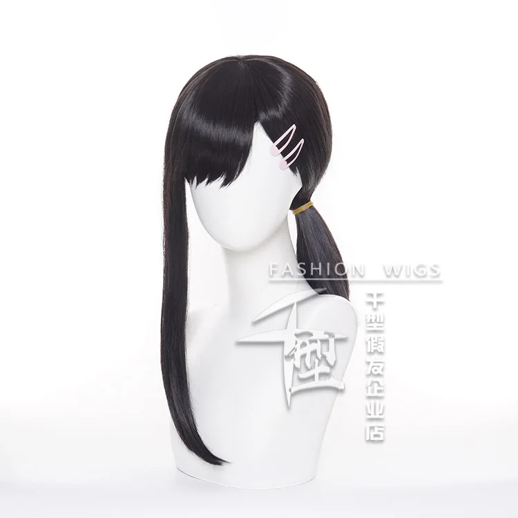 Anime Wigs Hacksaw Man Higashiyama Siu Hong คอสเพลย์วิกผมหนึ่งชิ้นอุณหภูมิสูงวิกผมปลอม + ฟรีคลิปผม