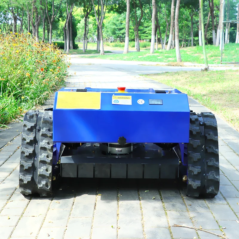 Rasaerba telecomandato a basso prezzo personalizzabile con fabbrica cinese di alta qualità adatto per tutti i terreni CE