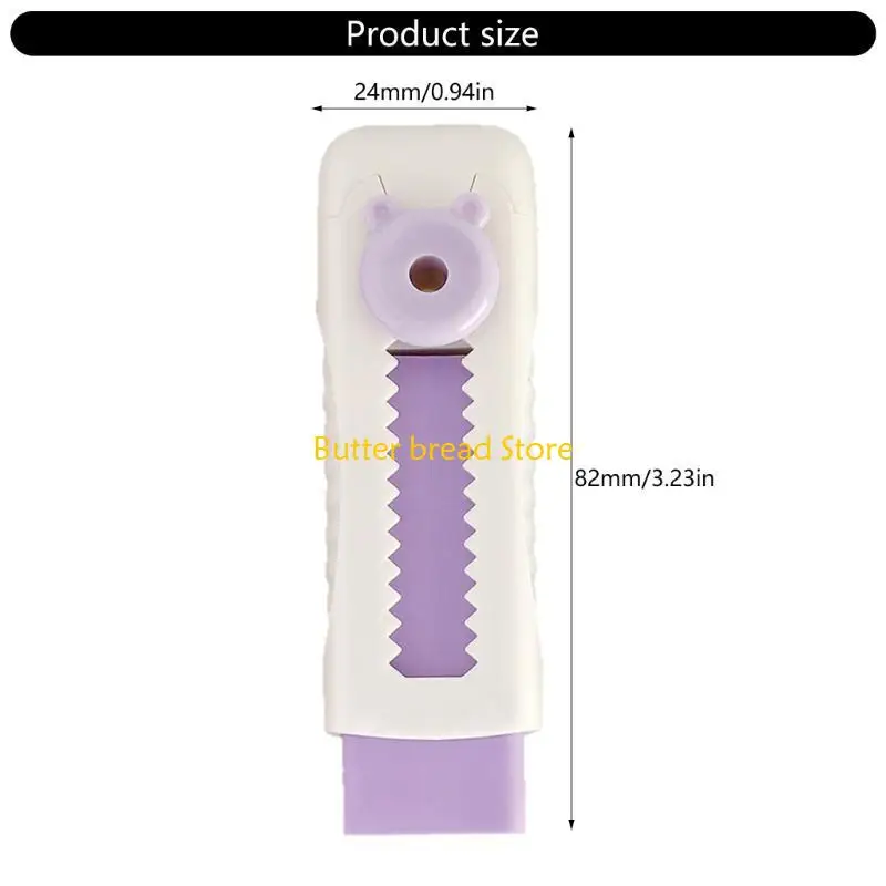 حزمة W89C من 4 ممحاة قلم رصاص قابلة للسحب محو فنون محو سهلة محو محوها