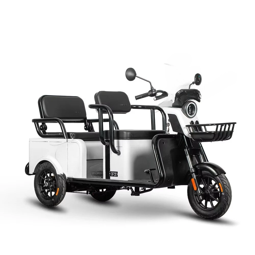 DXY2024 factory sales electric freight tricycle 1200W power adult electric tricycle open body 72V voltage 800W power 30KM