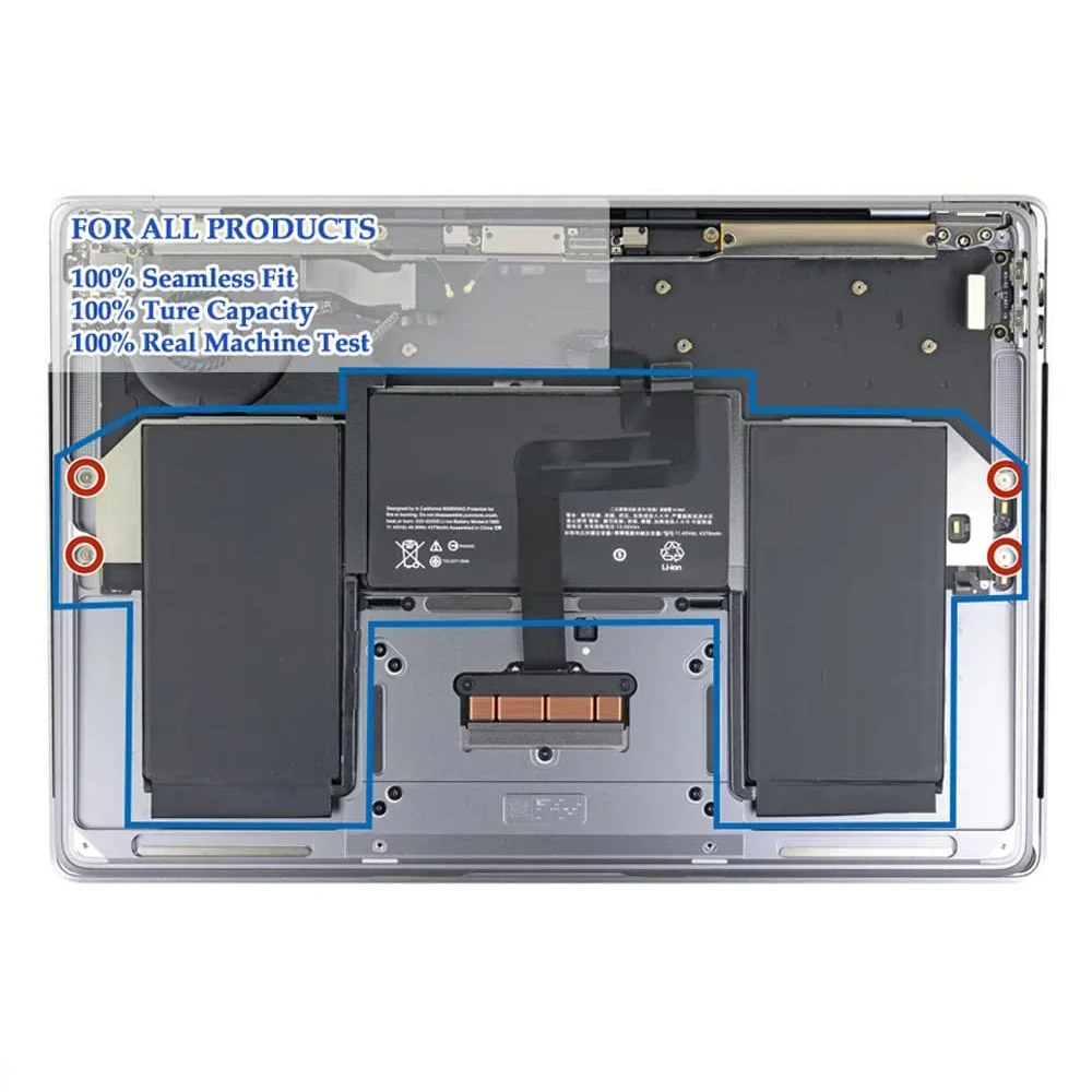 A1932 MacBook Air Battery A1965 for MacBook Air 13 inch Retina A1932 (2018-2019) A2179 2020 (EMC 3184 3302) A1965 Laptop Battery