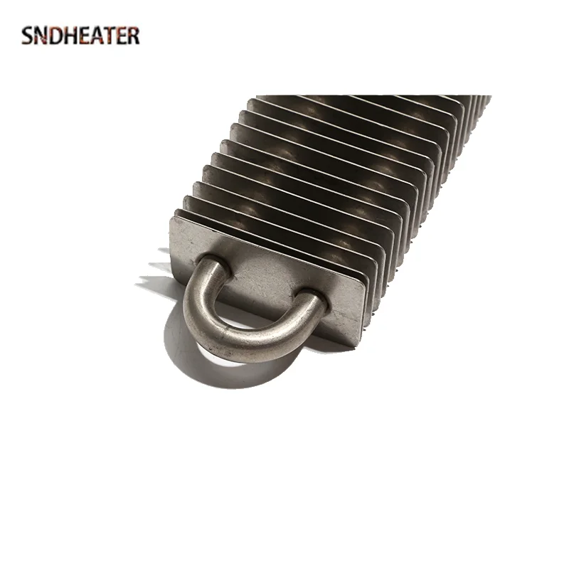 SNDHEATER 220 В промышленный квадратный нагреватель для плавников 300-400C M16 резьба из нержавеющей стали пластина для рассеивания тепла 200/300/400/500 мм