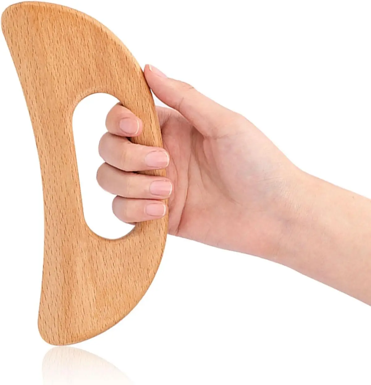 Wooden Cellulite Massager Body Guasha Tool Lymphatic Drainage Massager Muscle Scraper Back Massage Tool Relieve Muscle Fatigue