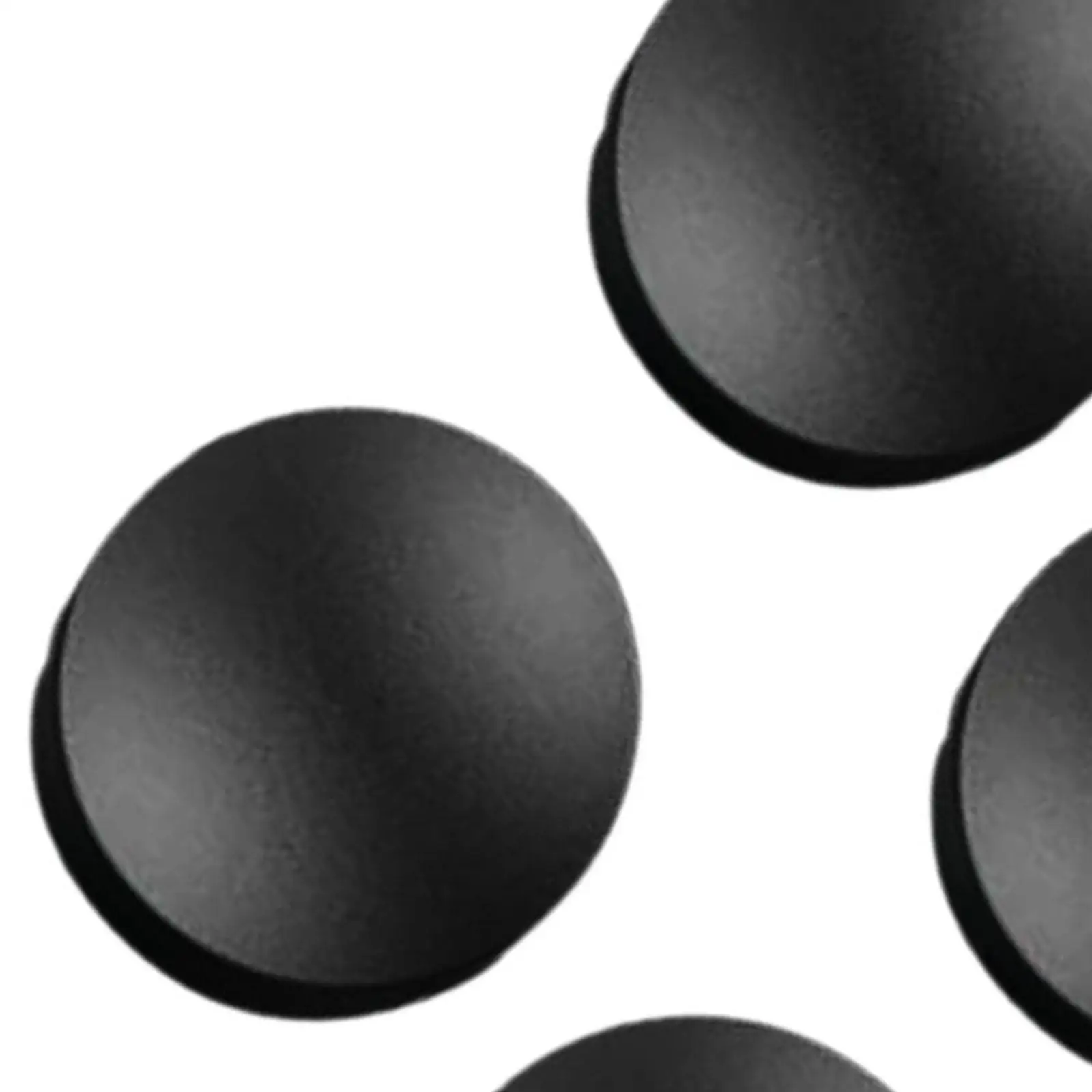 Universal Doorbell Button Repair Kit Silicone Replacement for Split Cracked Buttons Home Use Portable Black