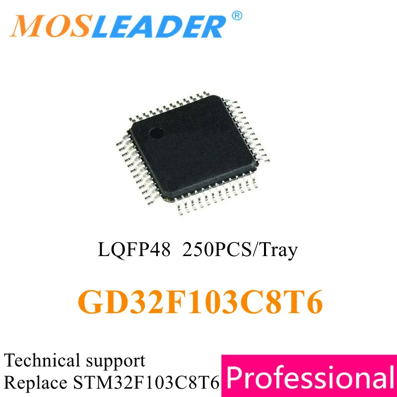 

Mosleader 250pcs GD32F103C8T6 Original LQFP48 64KB replace STM32F103C8T6 directly GD32F Replace STM32F series Technical support