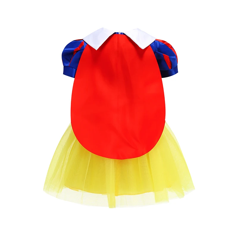 strapless open back dress Snow White Dress Up