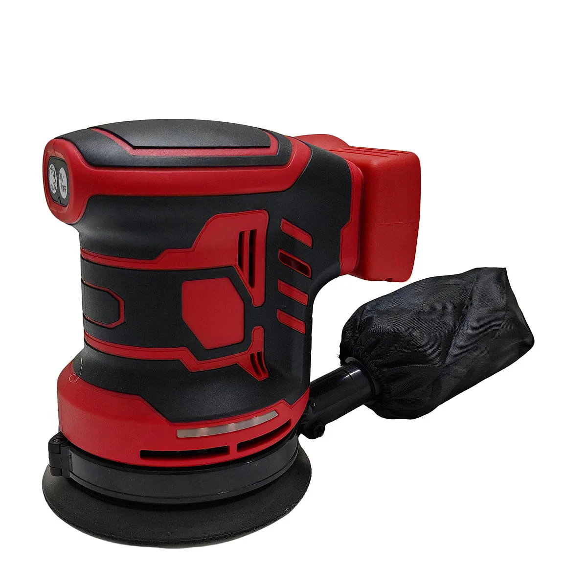 Brushless Random Orbital Sander 6 Speed Cordless Electric Wood Polishing Grinder With Sandpaper For Milwaukee 18V Battery