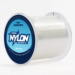 500m/546yds Fishing Line, Clear Nylon Monofilament, 7lb-40lb Strong Power Shock Absorber, Invisible Fishing Line