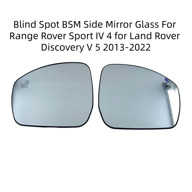 For Range Rover Sport IV 4 for Land Rover Discovery V 5 2013-2022 heated Blind Spot BSM Side Mirror Glass