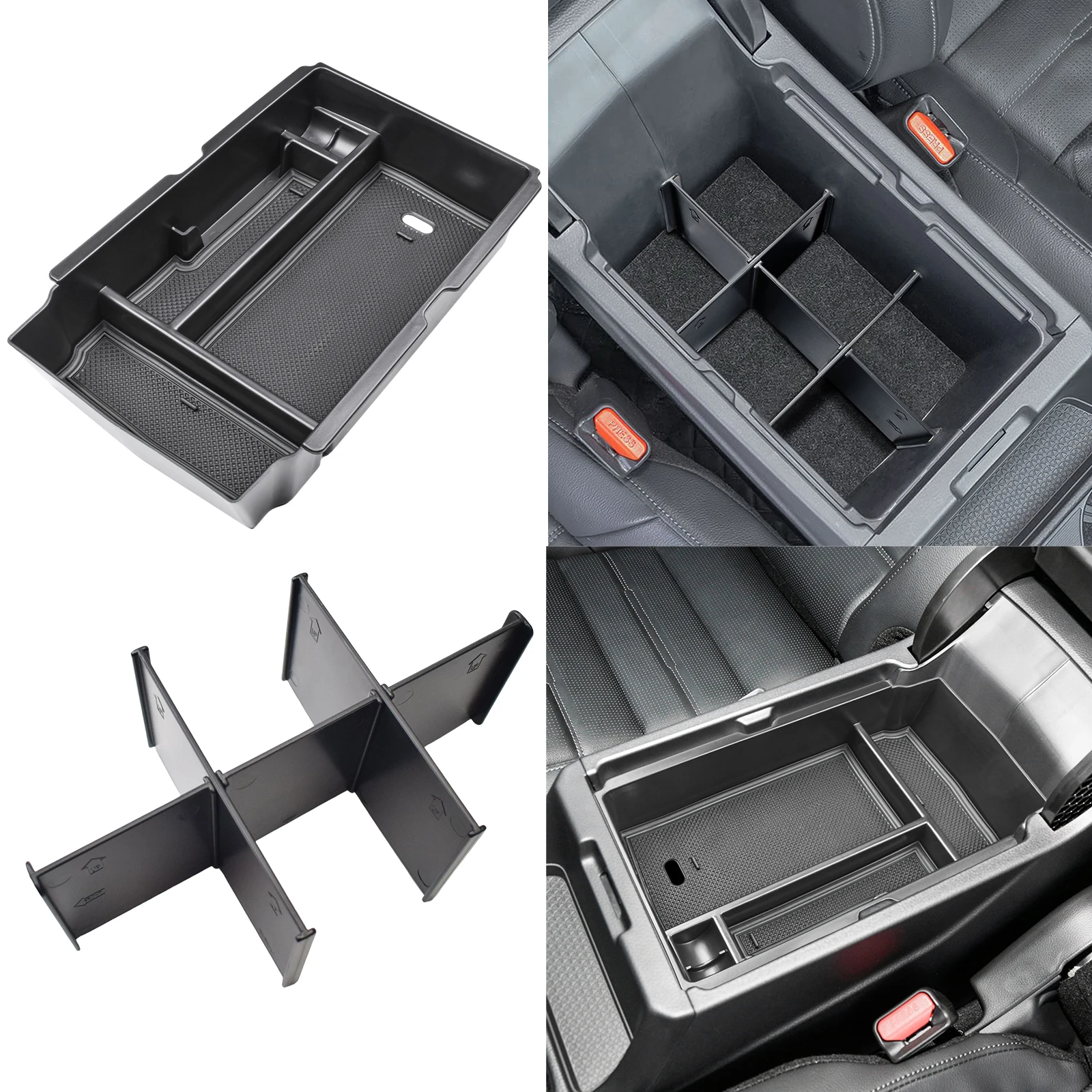 

Center Console Organizer For 2023 2024 2025 Honda CRV CR-V Armrest Storage Box Dividers Tray Car Storage Interior Accessories