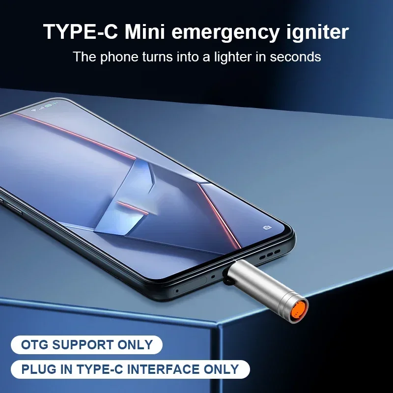 1/3PCS The New TYPE-C Switch Mini Cigarette Lighter Can Be Carried on Airplanes Without Built-in Batteries