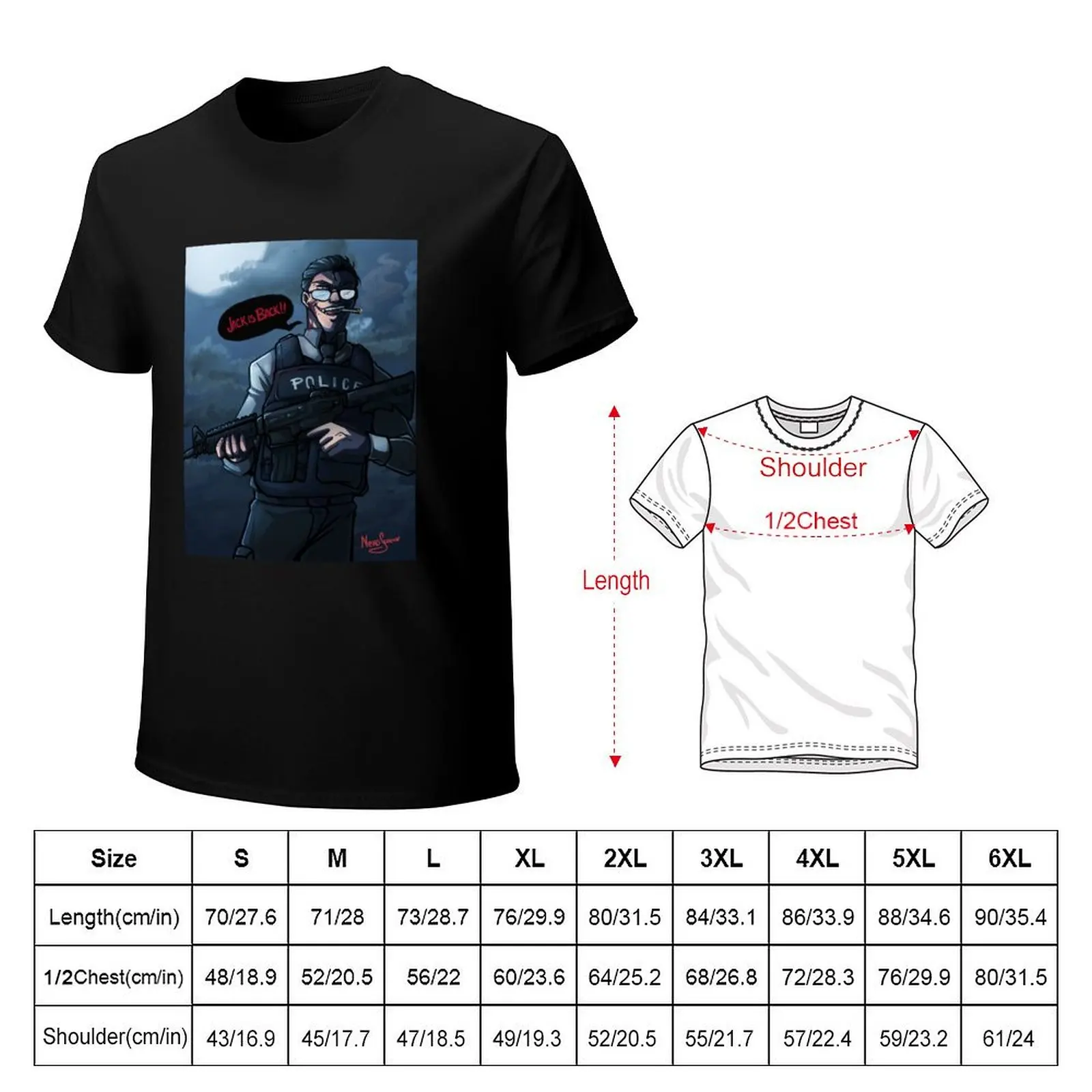 Jack Conway T-Shirt t shirt man casual T-Shirt