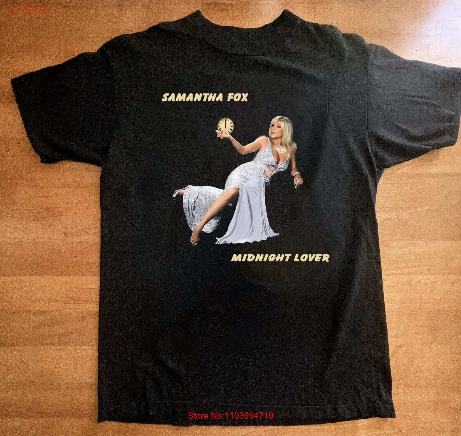 Samantha Fox – Midnight Lover Gift For Fan Short Sleeve All Size T-shirt BM53