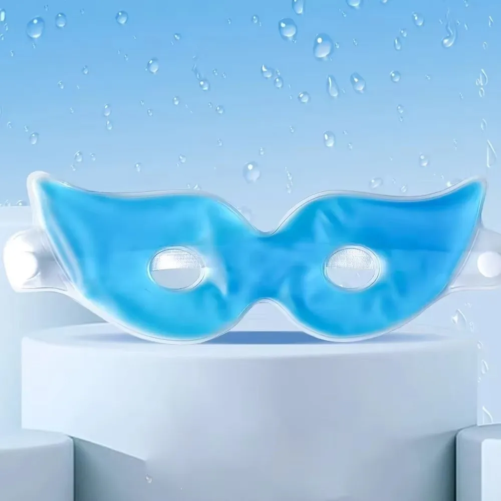 Travel Cooling Gel Eye Mask Fatigue Relief Reusable Cold Eye Pad Remove Dark Circles Skin Care Eye Patches