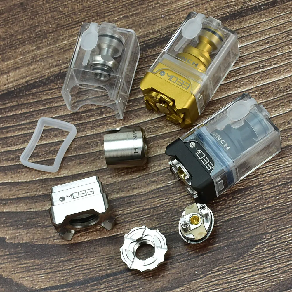 DotMobb Dot Mobb RBA tanque para dotMod dotAIO V1 Pod 316SS + PCTG Air Pin 3,2 ml, 1,5mm/3,0mm